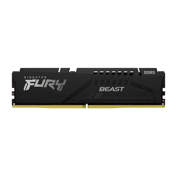 KINGSTON FURY Memorie DDR5 32GB 6000MT/s CL30 DIMM (Kit de 2) Beast Black EXPO KF560C30BBEK2-32