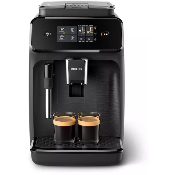 Filtrul de cafea automat Philips EP1220/00 Series 1000, Spumant manual pentru lapte, Negru - imagine 2